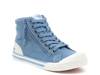 Jazzin High-Top Sneaker Blue view