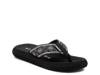 Spotlight Flip Flop Black Geometric Print view
