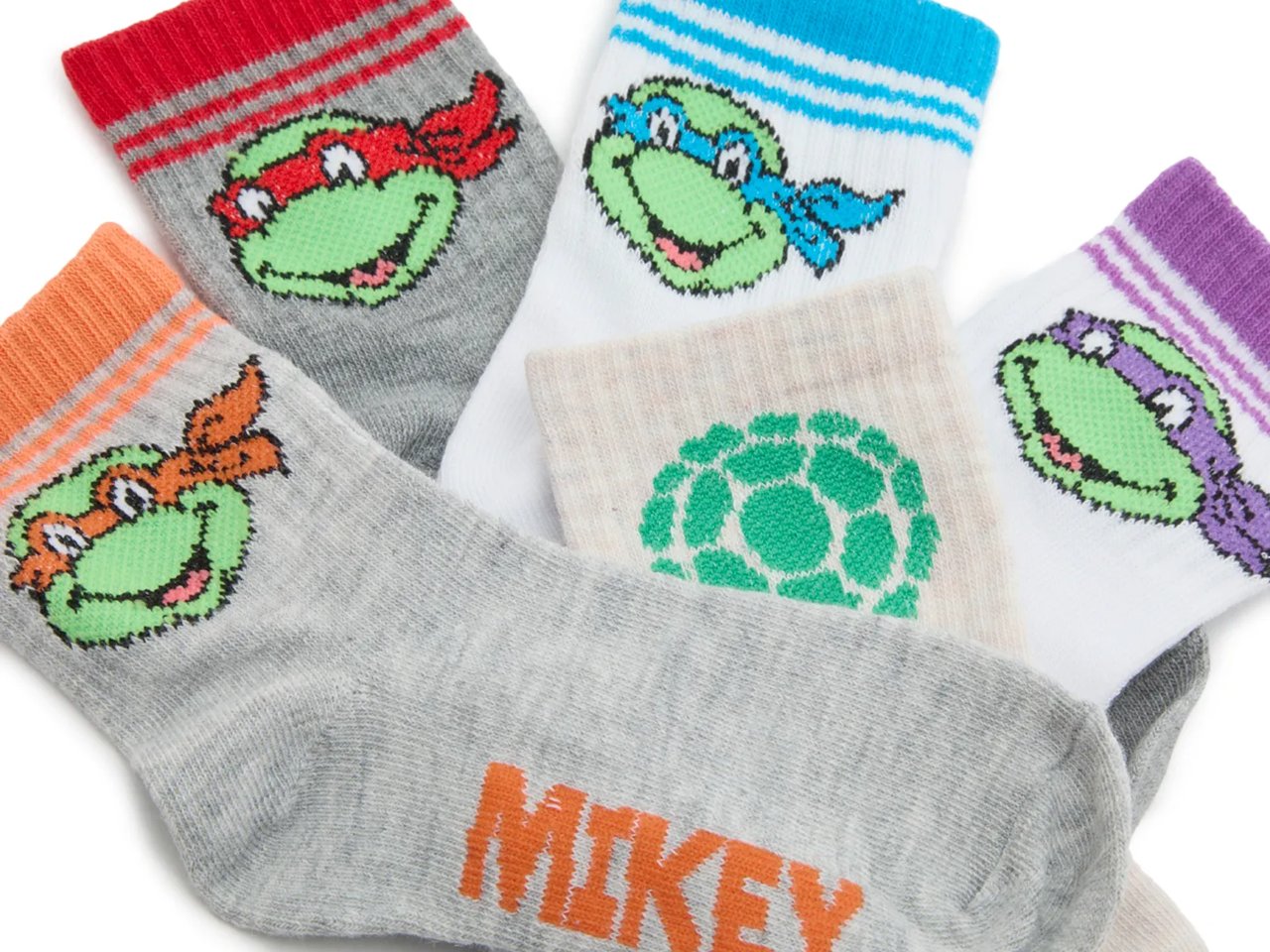 Kids' Mid Crew Socks - 5 Pack