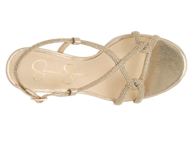 Jessica Simpson Women's Verret Sandal - White - Sandal Heels - 9