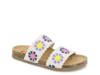 Monica Sandal Ivory Floral view