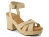 Majorca Platform Sandal - Women's Beige Raffia view