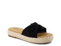 Abby Platform Sandal - Women's Black view