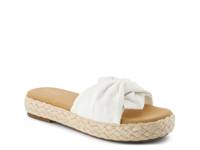Abby Platform Sandal - Women's White view