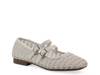 Besnik Mary Jane Flat Ecru Fabric view