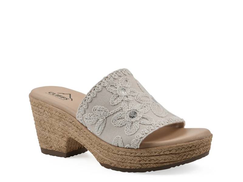 Biancia Espadrille Platform Sandal