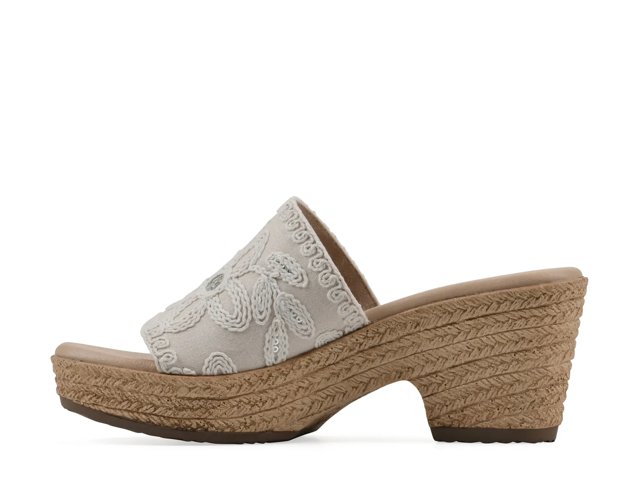 Biancia Espadrille Platform Sandal