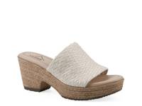 Biancia Espadrille Platform Sandal White view