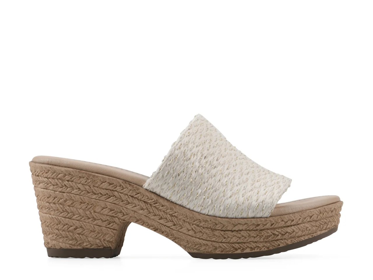 Biancia Espadrille Platform Sandal