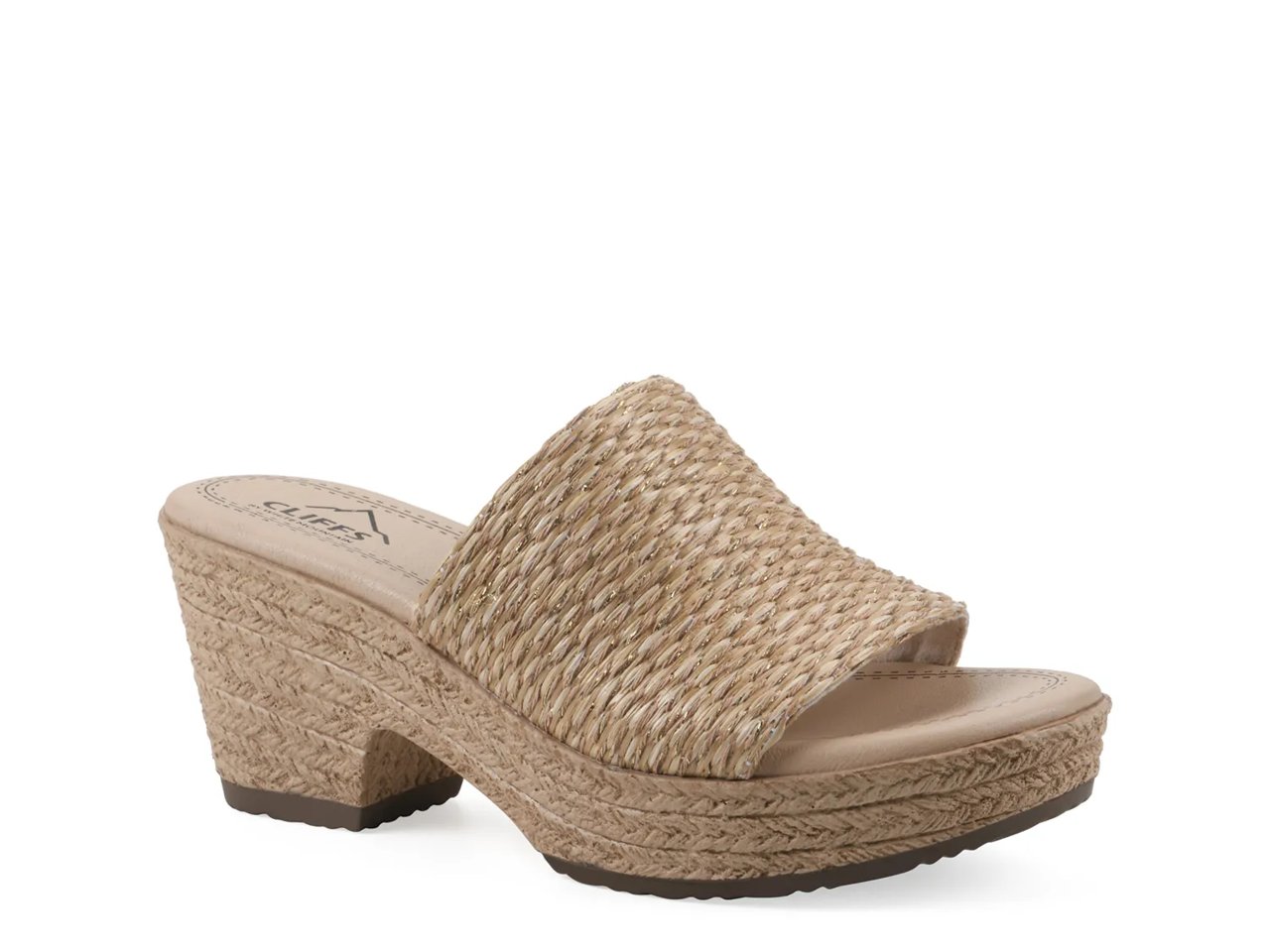 Biancia Espadrille Platform Sandal