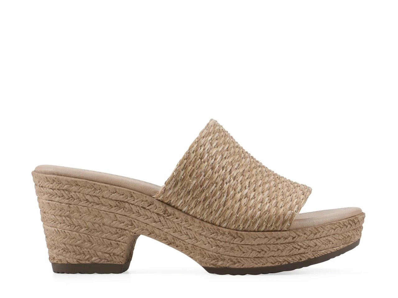 Biancia Espadrille Platform Sandal