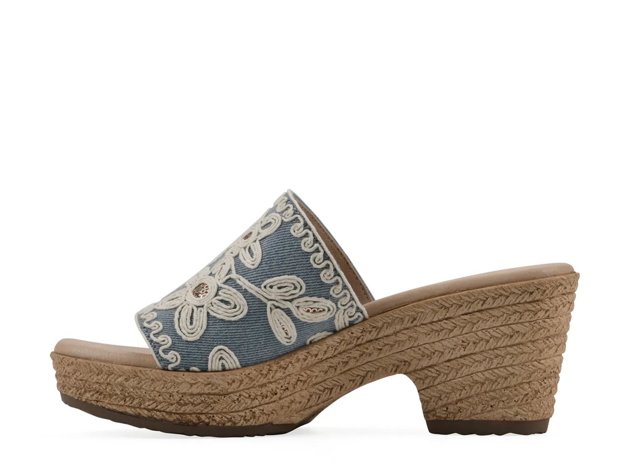 Biancia Espadrille Platform Sandal