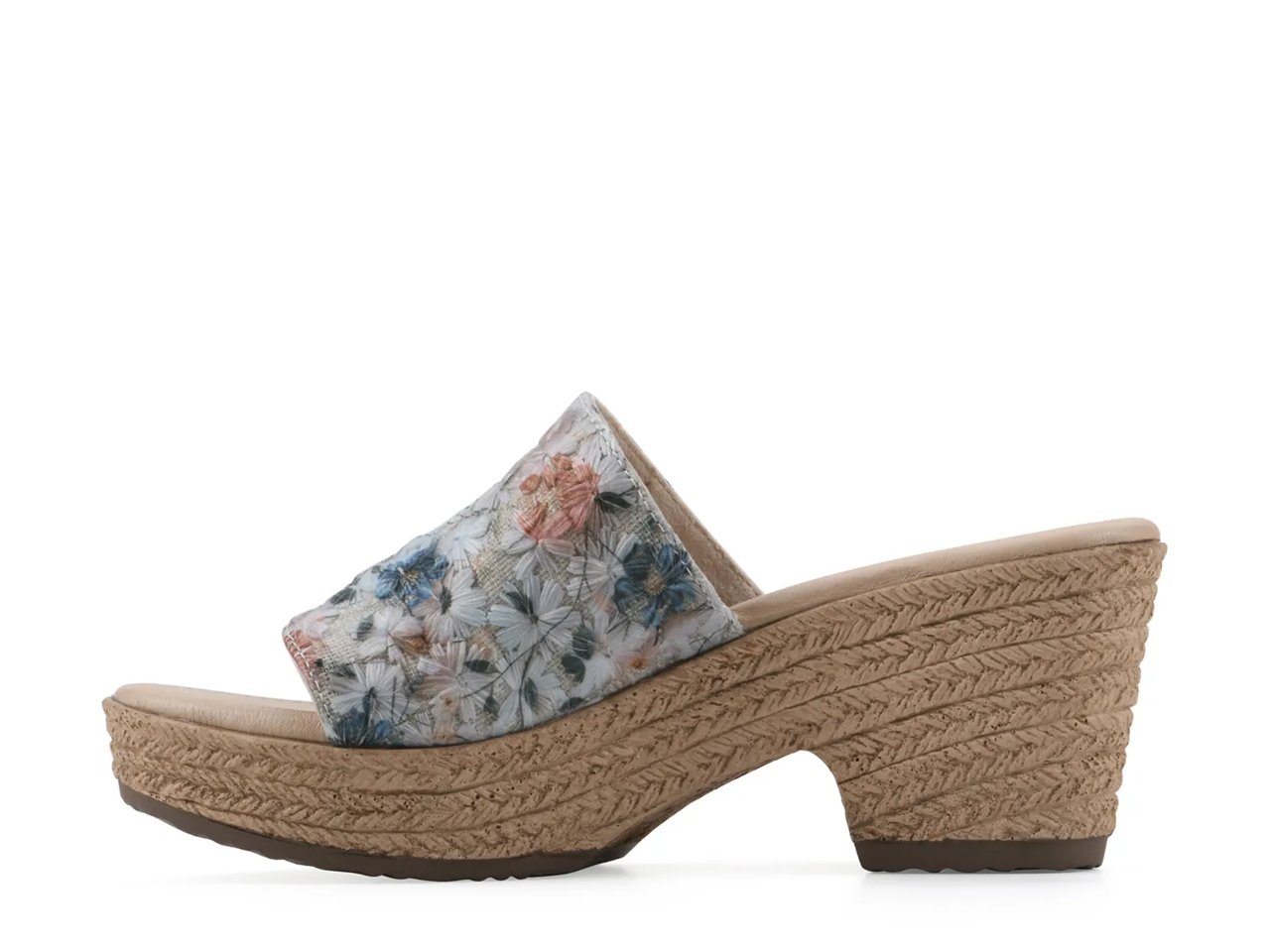 Biancia Espadrille Platform Sandal
