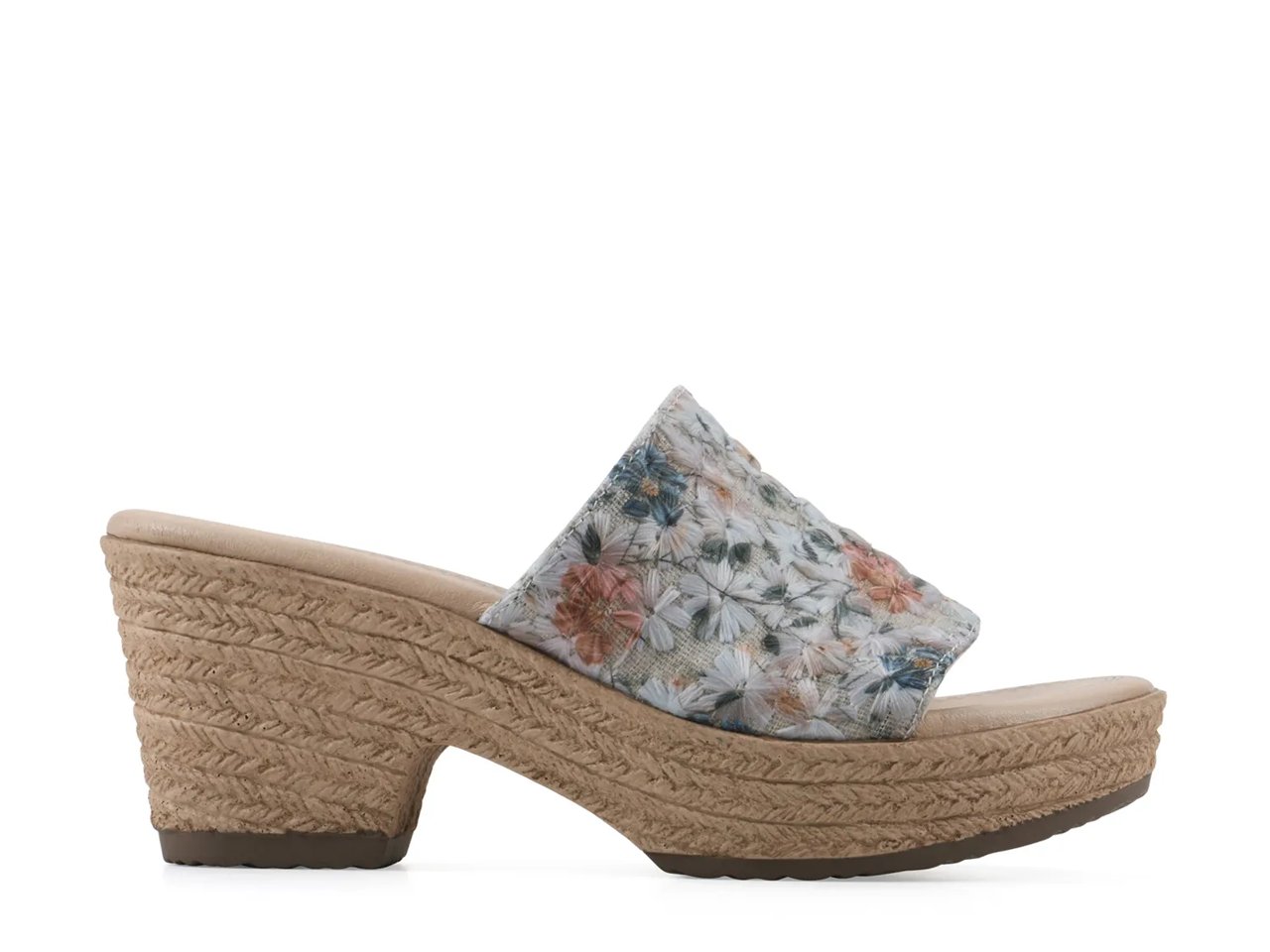 Biancia Espadrille Platform Sandal