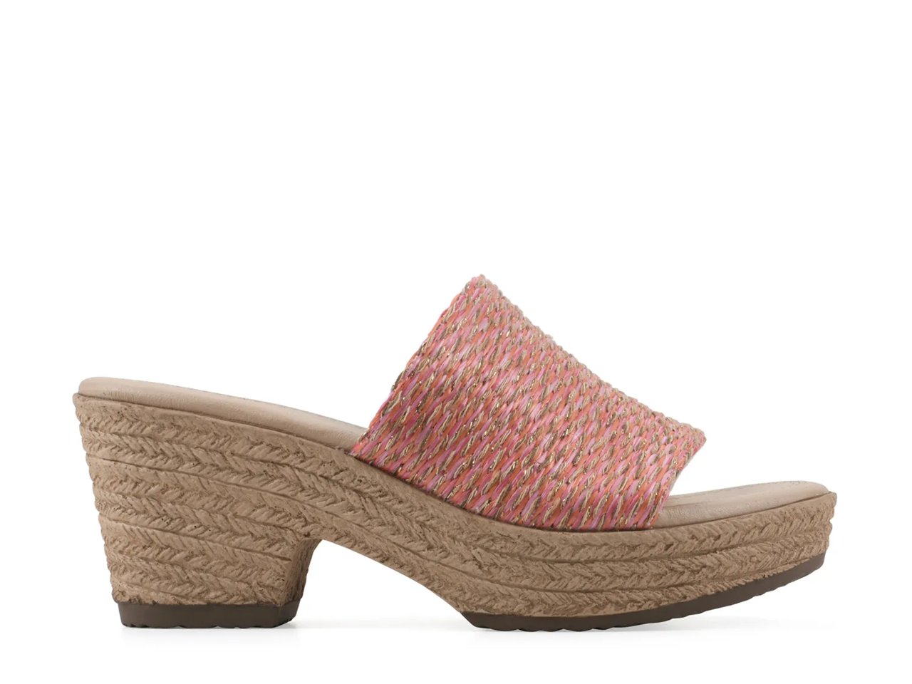 Biancia Espadrille Platform Sandal