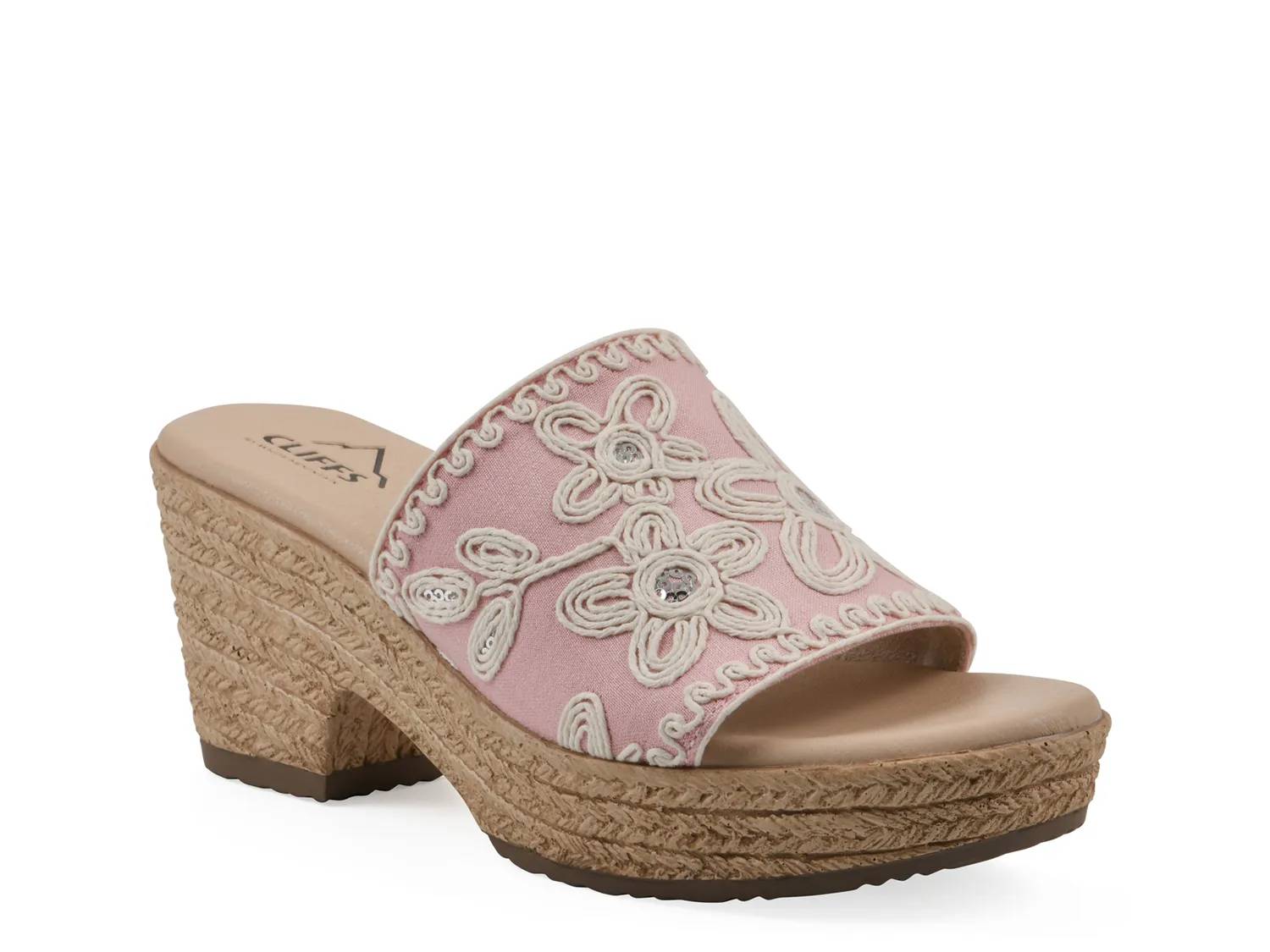 Biancia Espadrille Platform Sandal