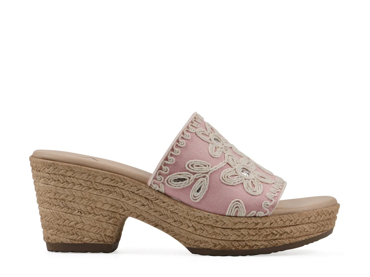 Biancia Espadrille Platform Sandal