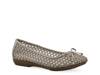 Chelcy Ballet Flat Taupe Fabric view