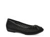 Chelcy Ballet Flat Black Fabric view