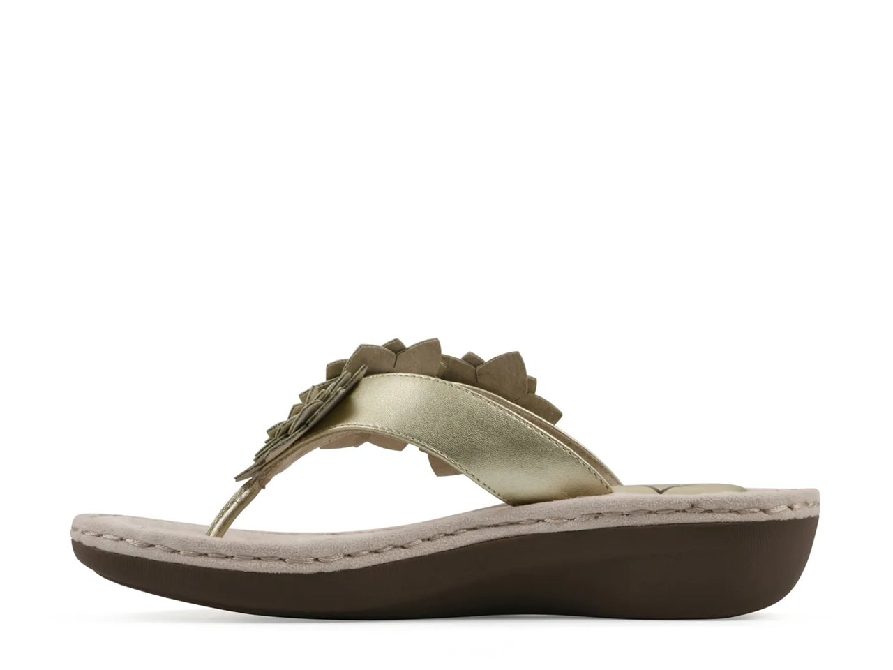 Content Wedge Sandal