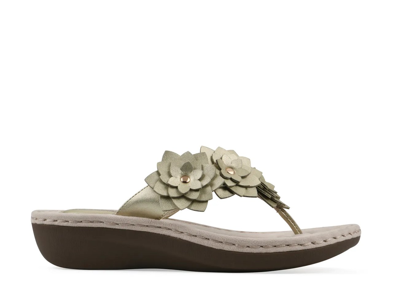 Content Wedge Sandal