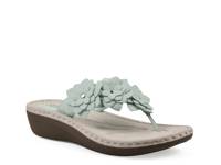 Content Wedge Sandal Mint Green view