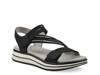 Hapford Sandal Black Nubuck view