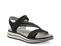 Hapford Sandal Black Nubuck view