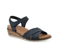 Tinna Wedge Sandal Navy view