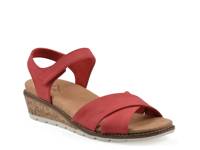 Tinna Wedge Sandal Red view