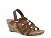 Ataps Wedge Sandal Dark Tan view
