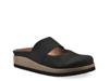 Bassi Clog Black Nubuck view