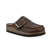 Bayberry Clog Brown Leather view