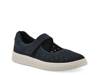 Doubles Mary Jane Slip-On Navy Suede view