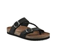 Hammy Sandal Black Nubuck view