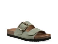 Hayloft Sandal Sage Green Suede view