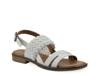Macaroni Sandal White view