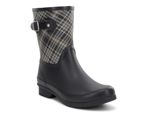 Blair Plaid Waterproof Rain Boot - Women's