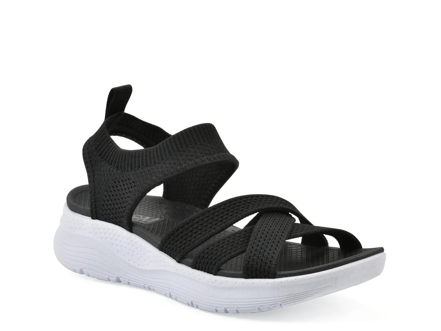 White Mountain Charry Sandal | Women's | Black | Size 6 | Sandals