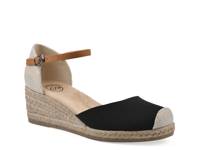 Maintain Espadrille Wedge Pump Black view