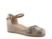 Maintain Espadrille Wedge Pump Gold Metallic view