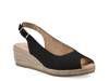 Maize Espadrille Wedge Sandal Black view