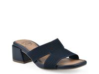 Milled Sandal Navy view