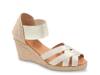 Adin Espadrille Wedge Sandal Platino view