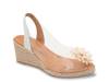 Aspen Espdarille Wedge Sandal White view