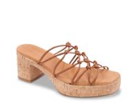 Camryn Platform Sandal Brown view