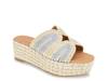 Serene Platform Sandal Platino/Silver view