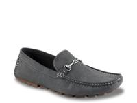 Ansto Driving Loafer Dark Grey Fabric view