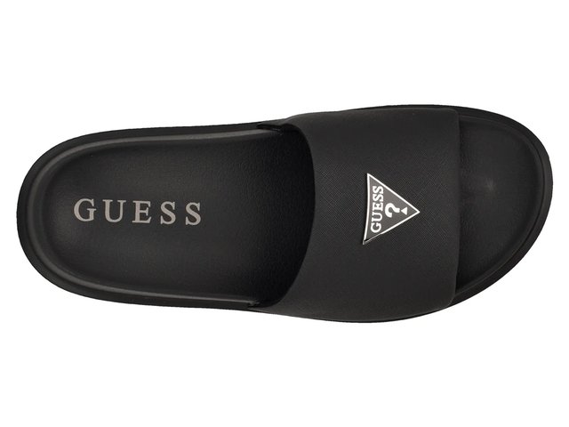 Guess Mens Size 13 Sandals Slides Slip On Shoes Black New GUESS Men main image 4