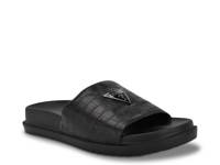 Vesper Sandal Black Croc Print view